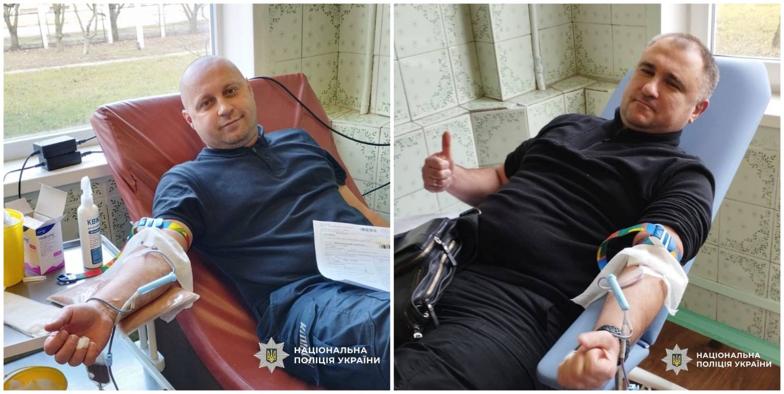 Харківські правоохоронці здали кров для порятунку постраждалих